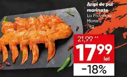 PROFI Aripi de pui marinate La Provincia Moraru Ofertă