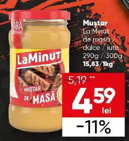 PROFI Mustar La Minut de masă dulce iute Ofertă