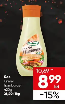 PROFI Sos Univer hamburger Ofertă