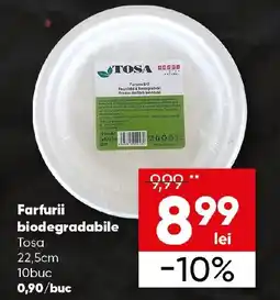 PROFI Farfurii biodegradabile Tosa Ofertă