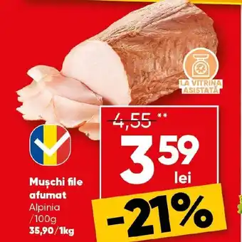 PROFI Muschi file afumat Alpinia Ofertă