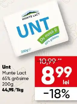 PROFI Unt Munte Lact 65% grăsime Ofertă