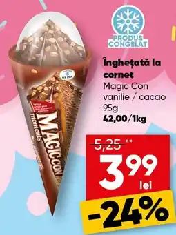 PROFI Îngheţată la cornet Magic Con vanilie / cacao Ofertă