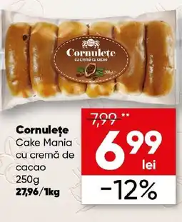 PROFI Cornulețe Cake Mania cu cremă de cacao Ofertă