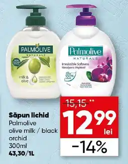 PROFI Săpun lichid Palmolive olive milk/black orchid Ofertă