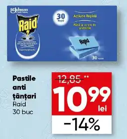 PROFI Pastile anti țânţari Raid Ofertă
