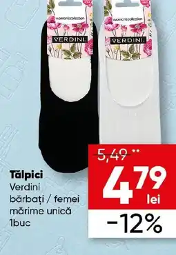 PROFI Tălpici Verdini bărbaţi / femei mărime unică Ofertă