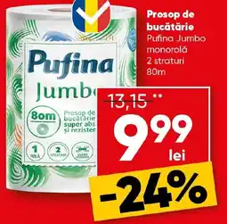 PROFI Prosop de bucătărie Pufina Jumbo monorolǎ Ofertă