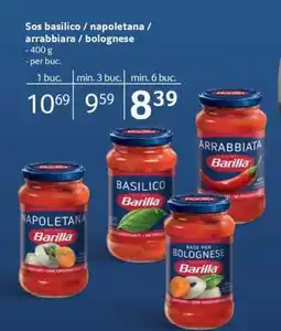 Selgros Sos basilico / napoletana / arrabbiata / bolognese Ofertă