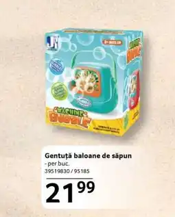 Selgros Gentuță baloane de săpun Ofertă