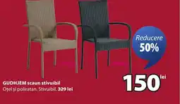 JYSK Gudhjem scaun stivuibil Ofertă