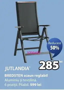 JYSK Bredsten scaun reglabil Ofertă
