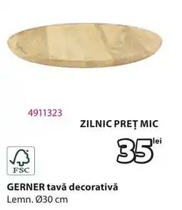 JYSK Gerner tavă decorativǎ Ofertă
