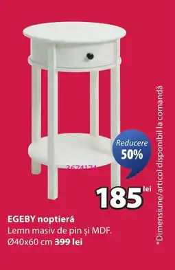 JYSK Egeby noptierǎ Ofertă