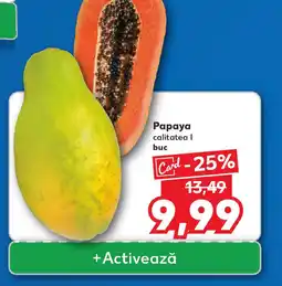 Kaufland Papaya Ofertă