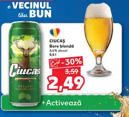 Kaufland CIUCAŞ Bere blondă Ofertă