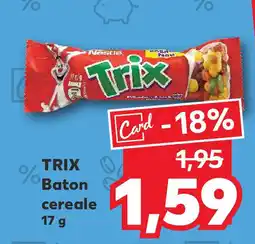 Kaufland TRIX Baton cereale Ofertă