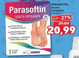 Kaufland PARASOFTIN Şosete exfoliante Ofertă