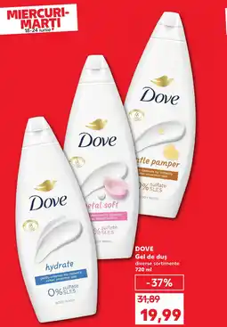 Kaufland DOVE Gel de duş Ofertă