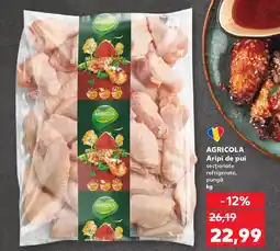 Kaufland AGRICOLA Aripi de pui Ofertă