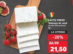 Kaufland Lacto fresh Telemea de vacă Ofertă