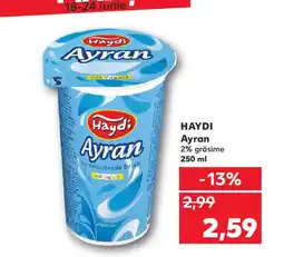 Kaufland HAYDI Ayran Ofertă