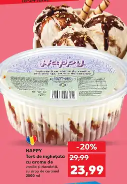 Kaufland HAPPY Tort de îngheţată Ofertă