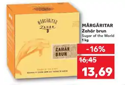 Kaufland MĂRGĂRITAR Zahăr brun Ofertă