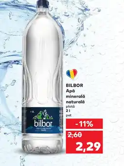 Kaufland BILBOR Apă minerală naturală Ofertă