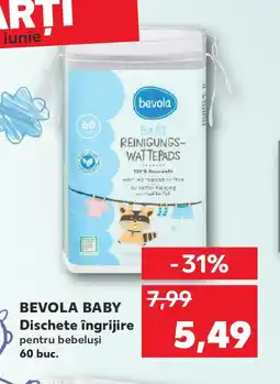 Kaufland BEVOLA BABY Dischete îngrijire Ofertă