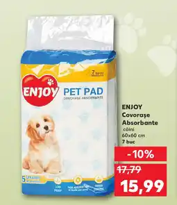 Kaufland ENJOY Covorase Absorbante Ofertă