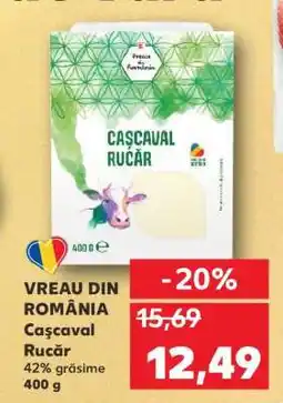 Kaufland Cașcaval Rucăr Ofertă