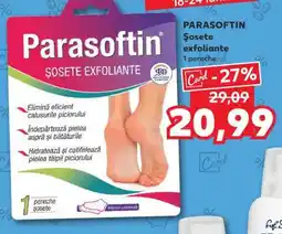 Kaufland Parasoftin Șosete exfoliante Ofertă