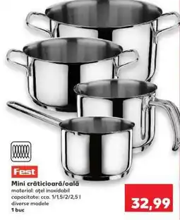 Kaufland Mini cratiță/oală Ofertă
