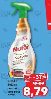 Kaufland NUFĂR Soluție pentru scos pete Ofertă