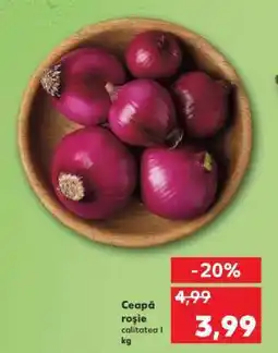 Kaufland Ceapă roşie Ofertă