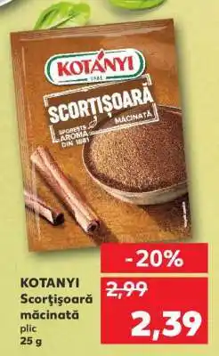 Kaufland KOTANYI Scorțișoară măcinată plic 25 g Ofertă