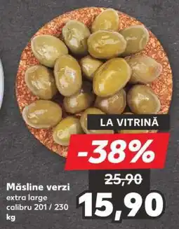 Kaufland Măsline verzi Ofertă