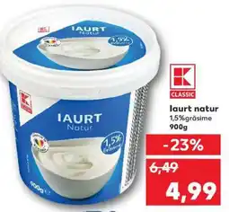 Kaufland Iaurt Natur Ofertă