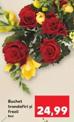 Kaufland Buchet trandafiri și frezii Ofertă