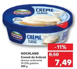 Kaufland HOCHLAND Cremă de brânză Ofertă