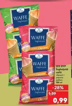 Kaufland ICE DYP înghețată wafa Ofertă