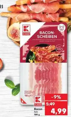 Kaufland Bacon Scheiben Ofertă