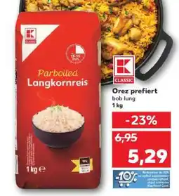 Kaufland Orez prefiert bob lung 1 kg Ofertă