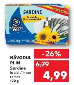 Kaufland NĂVODUL PLIN Sardine Ofertă
