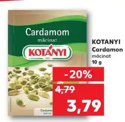 Kaufland KOTANYI Cardamon mletý 10 g Ofertă