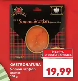 Kaufland GASTRONATURA Somon scoțian afumat Ofertă