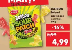Kaufland JELIBON Jeleuri acrișoare patchkids 80 g Ofertă