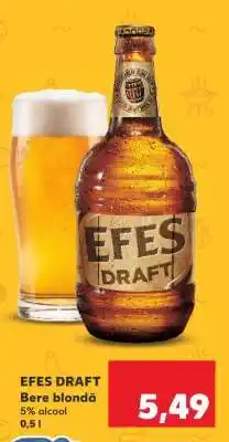 Kaufland EFES DRAFT Ofertă