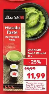 Kaufland SHAN SHI Pastă Wasabi Ofertă